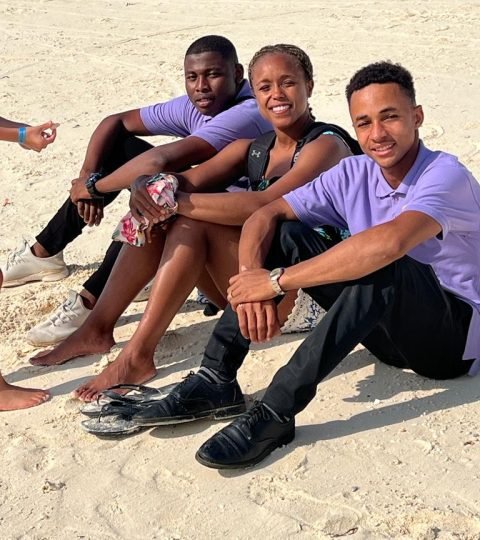 Natasha Jones Enjoying a Zanzibar Beach Tour with Little Lion Tours  Safaris
