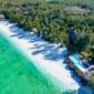 drone shot Pongwe Beach Hotel 85x85
