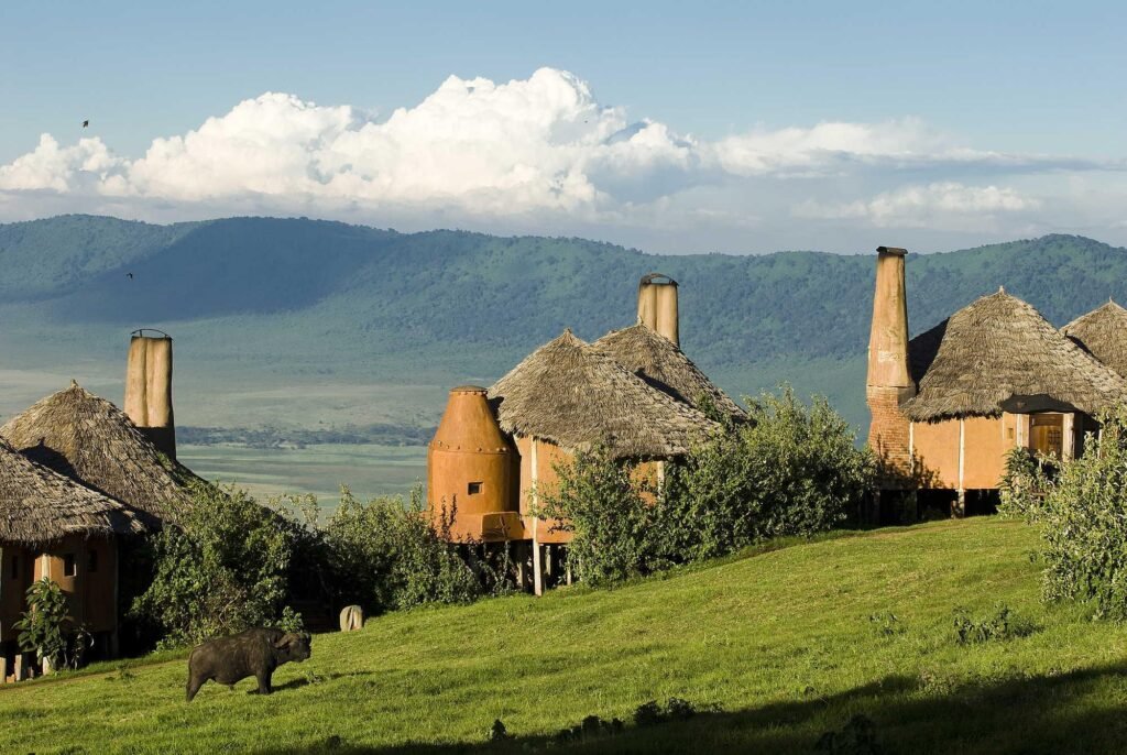 Ngorongoro Crater Lodge Overlooking Ngorongoro Crater Tanzania